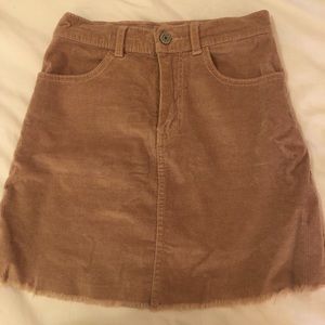 John Galt Corduroy skirt